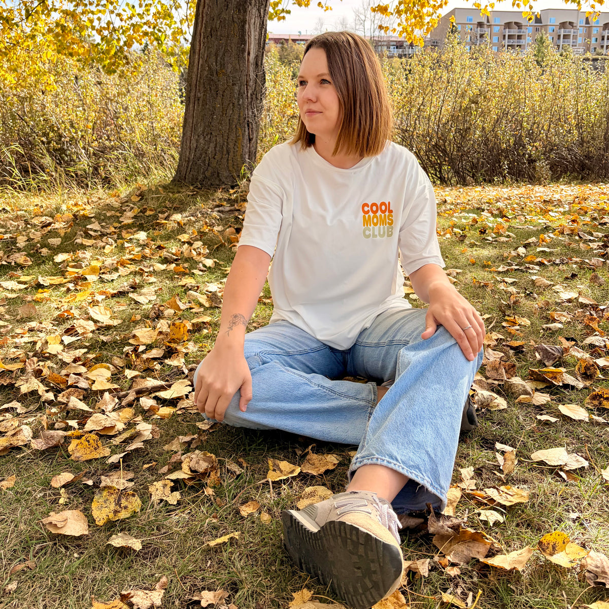 Cool Moms Club Oversized Tee