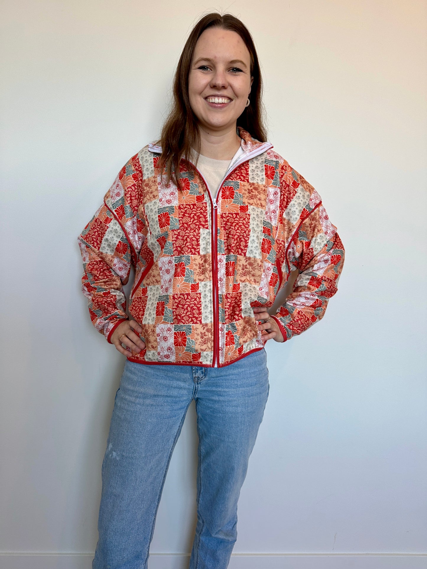 Flower Quilt Patterned Jacket (Women’s)