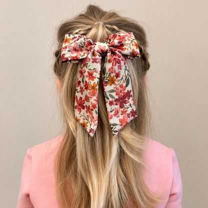 Mini Floral Fall Bow