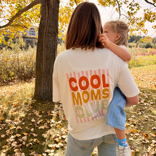 Cool Moms Club Oversized Tee
