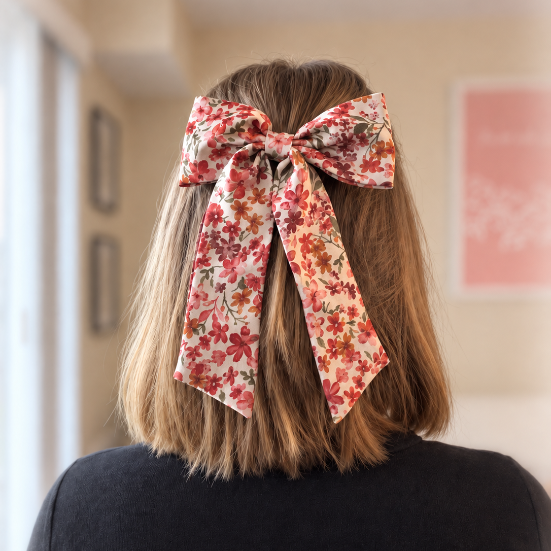 Mama Floral Fall Bow