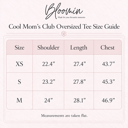 Cool Moms Club Oversized Tee