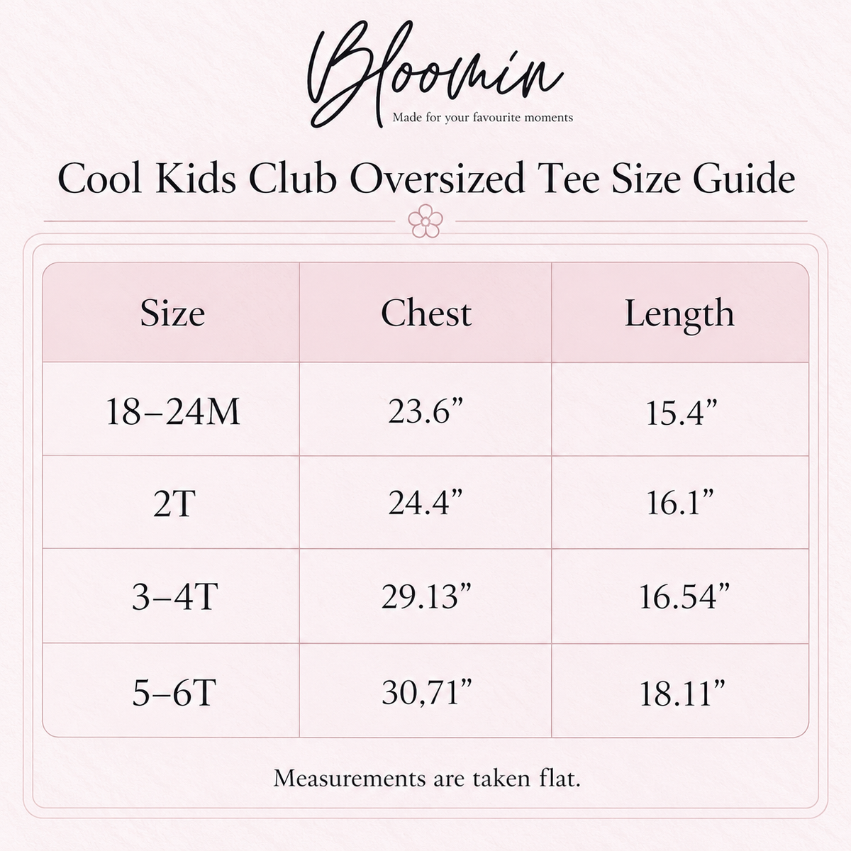 Cool Kids Club Oversized Tee